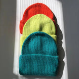 Royal Angora Beanie - Bright Orange