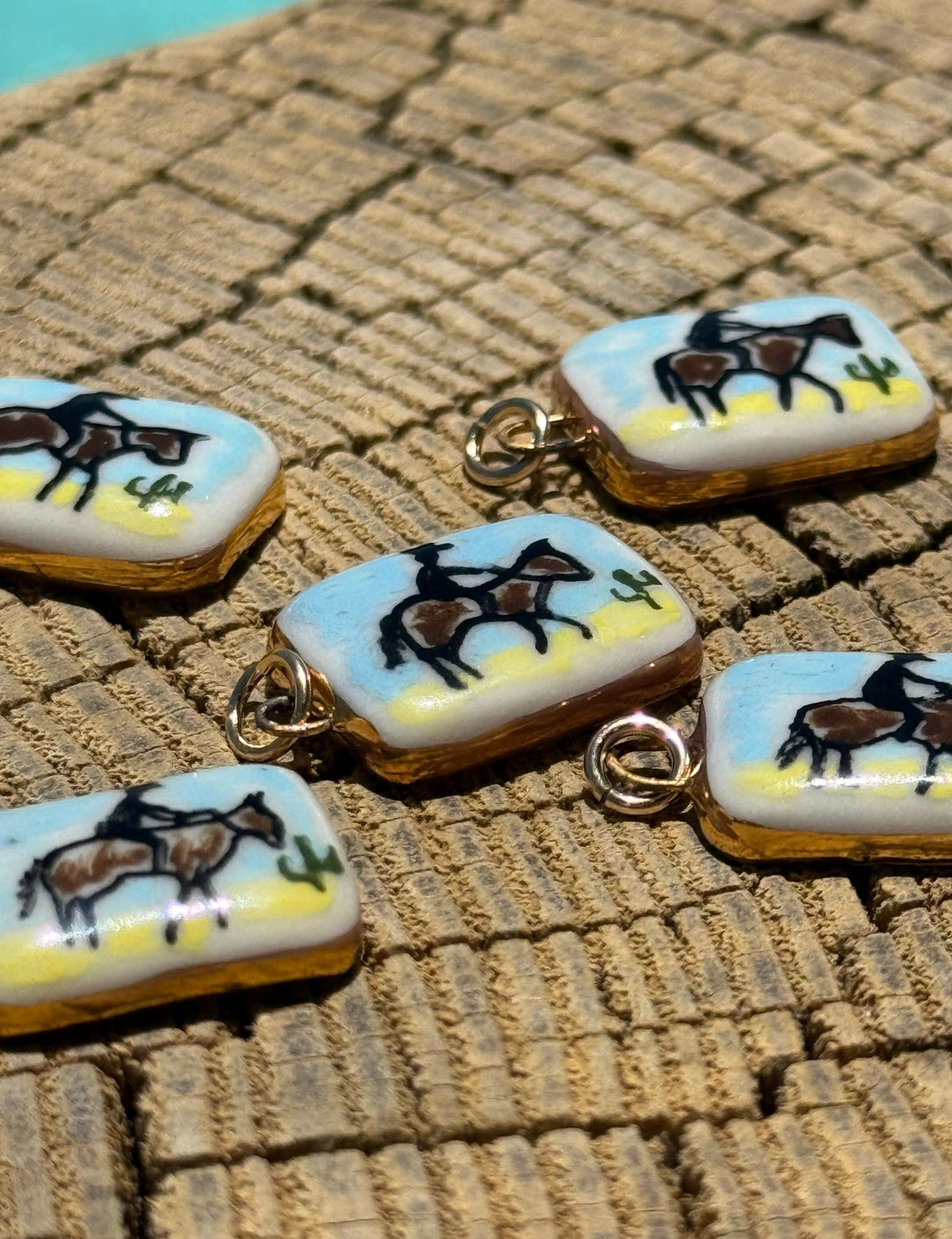 Cowboy Sunset Charm