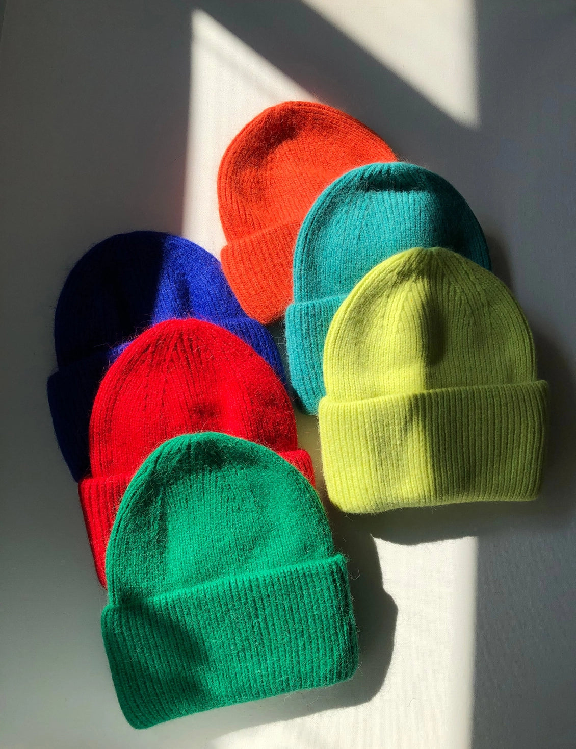 Royal Angora Beanie - Crystal Red