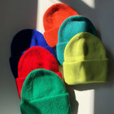 Royal Angora Beanie - Bright Orange