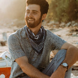 "Breaking Waves" Bandana
