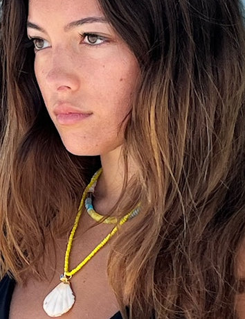 Playa Necklace - Yellow