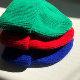 Royal Angora Beanie - Royal Blue