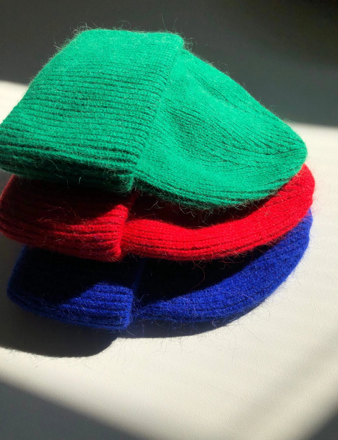 Royal Angora Beanie - Emerald