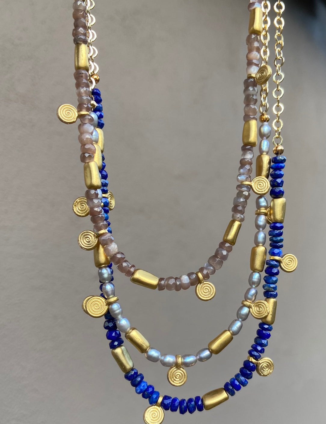 Coveted Collar Necklace - Lapis