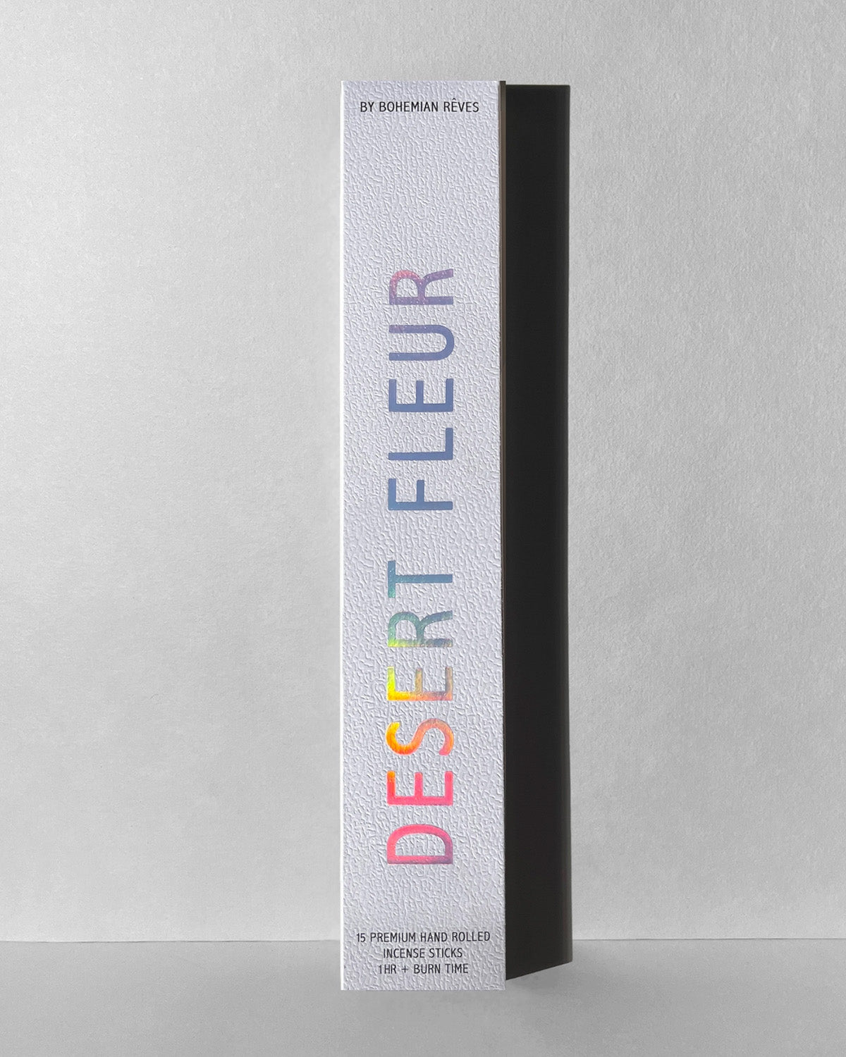 Desert Fleur product packaging on a gray background