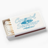 Matchbox with 'Cowgirl Summer' design on a white background