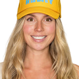 Howdy Honey Trucker Hat - Gold